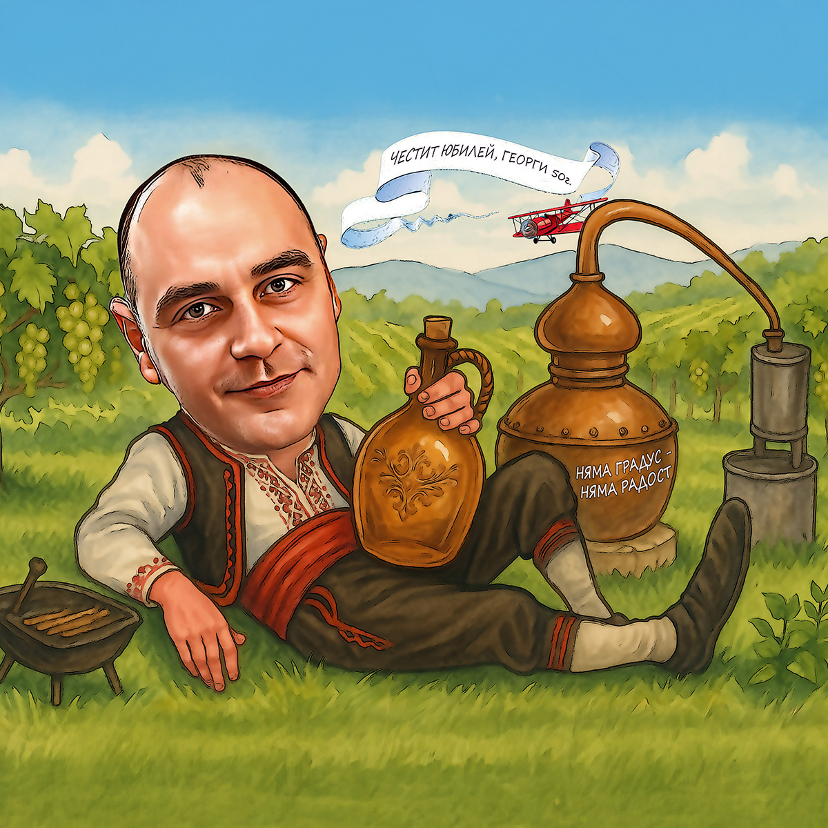 Подарък за 50 годишнина на мъж