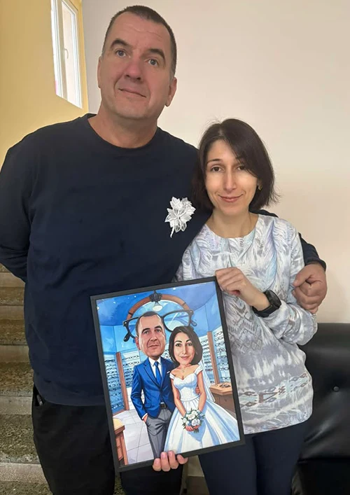 подарък за младоженци